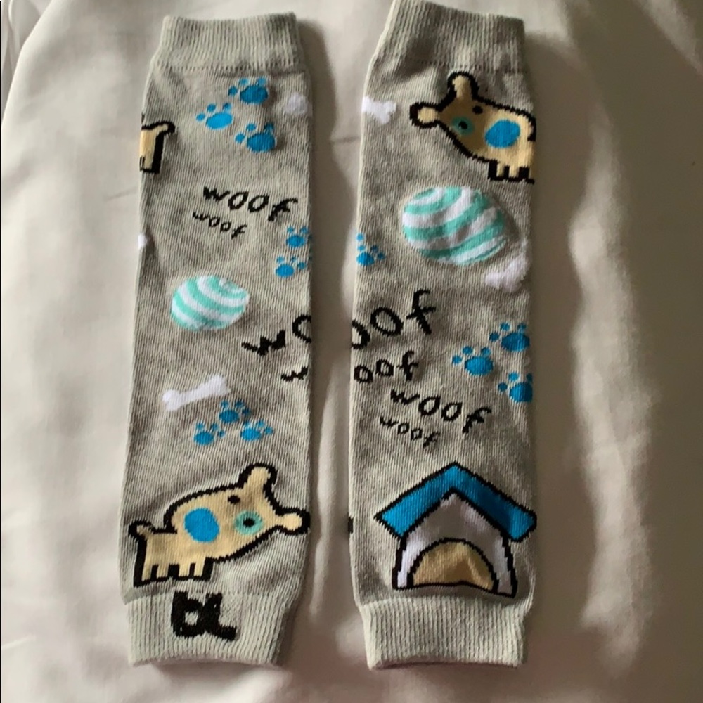 NWOT dog print baby leggings